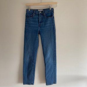 Everlane Women's Skinny Jeans in Medium Blue Wash